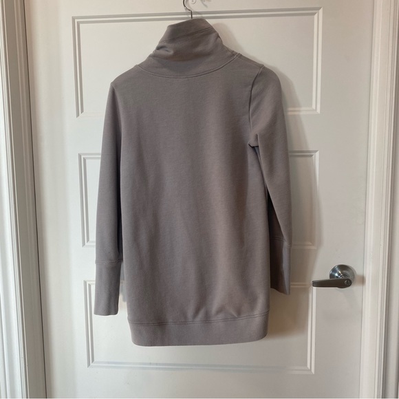 LÖLE grey turtleneck sweater size small - Picture 2 of 8